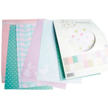 Paper Line Designpapir A4, 100 g, 20 motiver, 40 ark